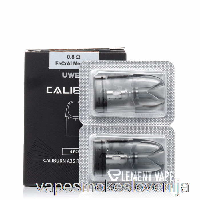 Vape Slovenija Uwell Caliburn A3s Nadomestni Pods 0.8ohm Pods